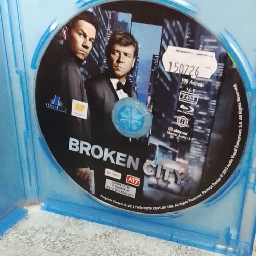 Broken City Blu-Ray with Greek subtitles
