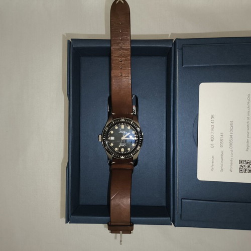 Oris Sixty Five Diver watch like new, men's