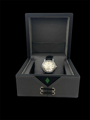 Venus vintage 1970s μηχανικό 36mm μεταχειρισμένο με ορατά σημάδια στο καντράν