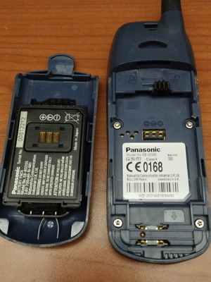 Panasonic EB-GD65 cell phone used, unknown if working