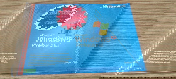 Microsoft Windows XP Professional Service Pack 1a Ελληνικά Καινούργιο Σφραγισμένο χωρίς COA