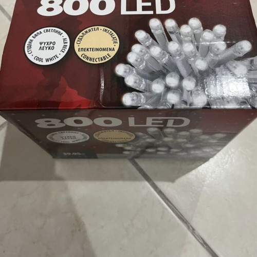 Cool white LED lights new, 800 LEDs, 39.95 meters
