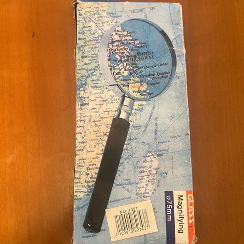 Magnifying glass new in original packaging