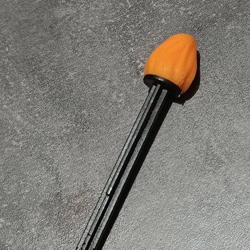 Playmobil shell with orange flame