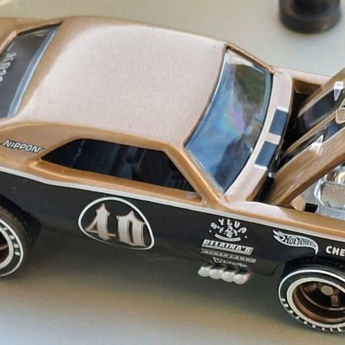 2008 Hot Wheels 40th Anniversary Japan Convention 67 Chevy Camaro new