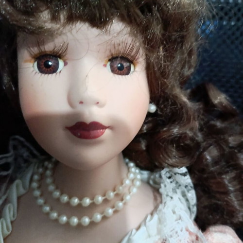Vintage porcelain dolls used, pack of 7, various sizes