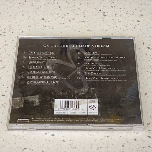 The Moody Blues On the Threshold of a Dream CD, rock