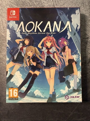 Nintendo Switch Aokana Four Rhythms Across the Blue Limited Edition new sealed