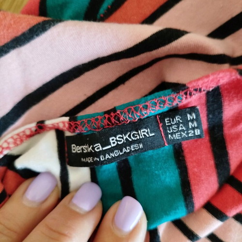 Bershka colorful summer bodysuit like new, size M