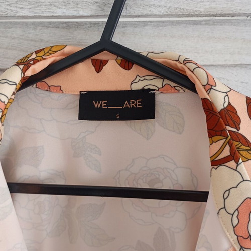 We Are shirt jacket like new, multicolor, size S