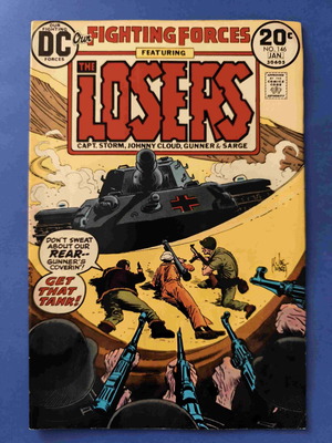 Our Fighting Forces 146 comic book used, English