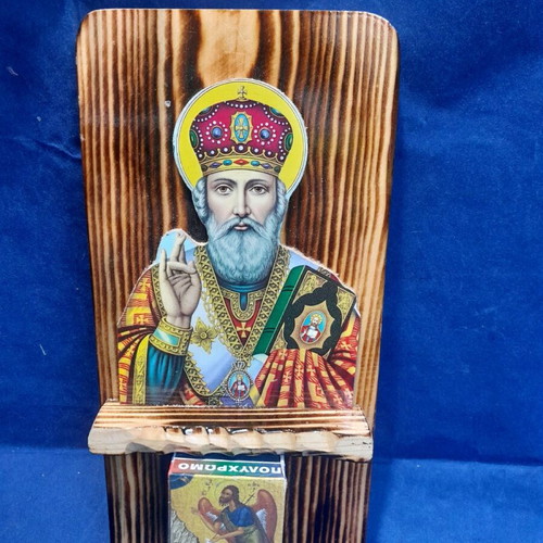 Wooden handmade calendar 2025 new with religious quotes