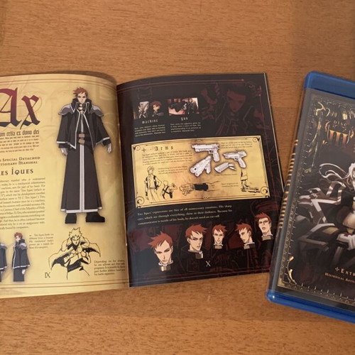 Trinity Blood Blu-Ray Box Set with Artbook, complete series like new