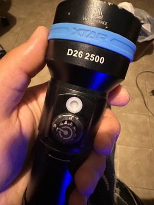 D26 Xtar 2500Lm καταδυτικός φακός μεταχειρισμένος