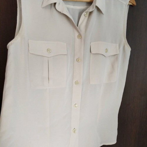 Vintage Lavinia shirt size 42, used, beige