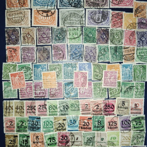 German classic stamps new, Weimar 6