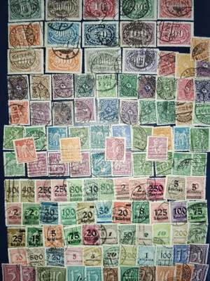 German classic stamps new, Weimar 6