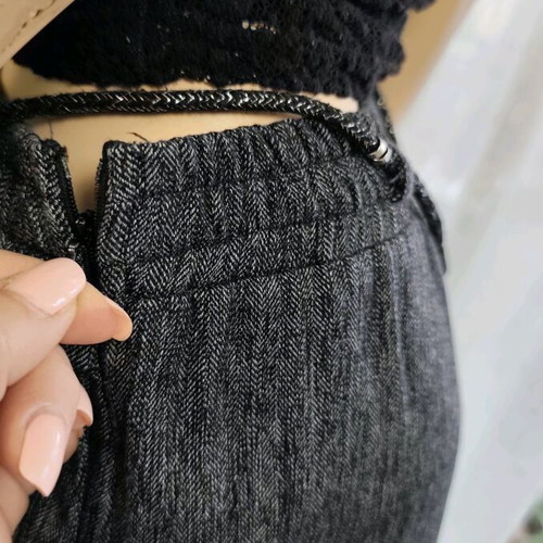 Enzzo gray pants like new, size Small