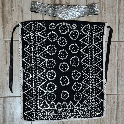 Authentic apron and belt for traditional costume from Varna region like new