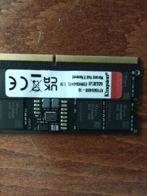 Kingston 16GB DDR5 5600MHz SODIMM laptop RAM σαν καινούργιο