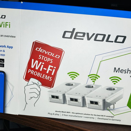 Devolo Mesh WiFi 2 and Magic LAN Powerline kits used