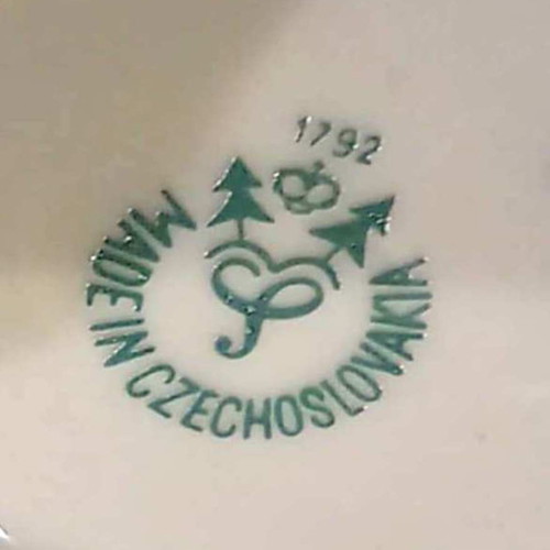 Haas & Czjzek 1792 vintage porcelain coffee set like new
