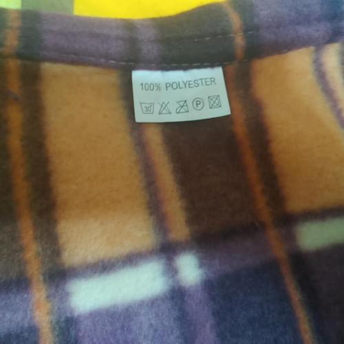 Fleece blanket double like new, 210 x 240 cm