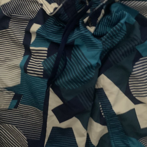 Adidas swimwear XL like new, blue, with drawstrings and scratch closure