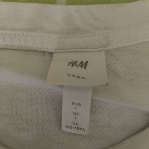 The Beatles Abbey Road T-shirt, H&M, white, size L