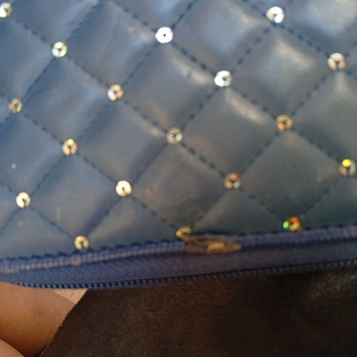Doca wallet new, blue with minor wear