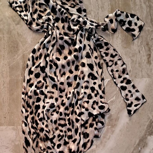 Leopard pareo new, size S