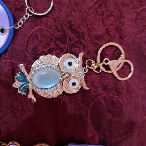 Keychains set of 4 pieces new and used