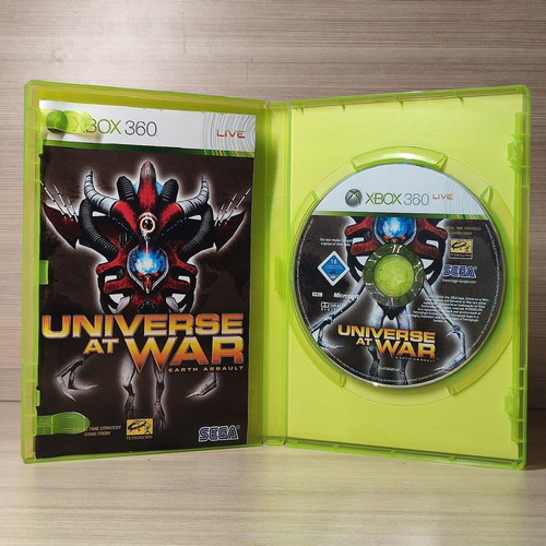 Universe at War Earth Assault Xbox 360 game like new, English