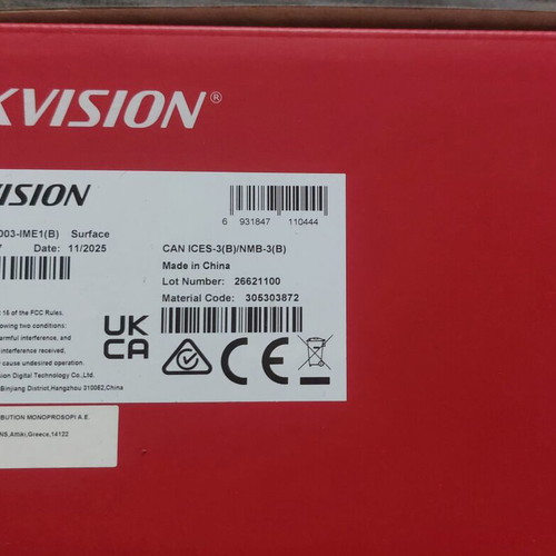 Hikvision IP Door Intercom Set DS-KD8003-IME1(B) new
