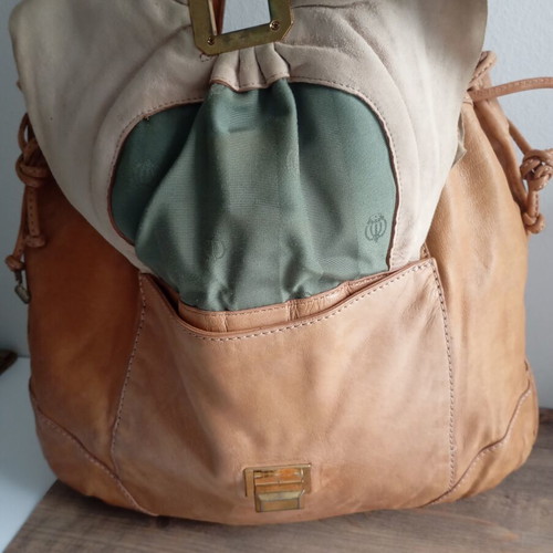 Juicy Couture leather handbag used, orange