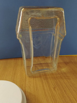 Decorative glass vase like new, multifunctional