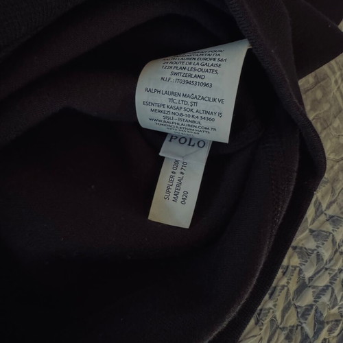 Ralph Lauren sweatshirt used, size M, black