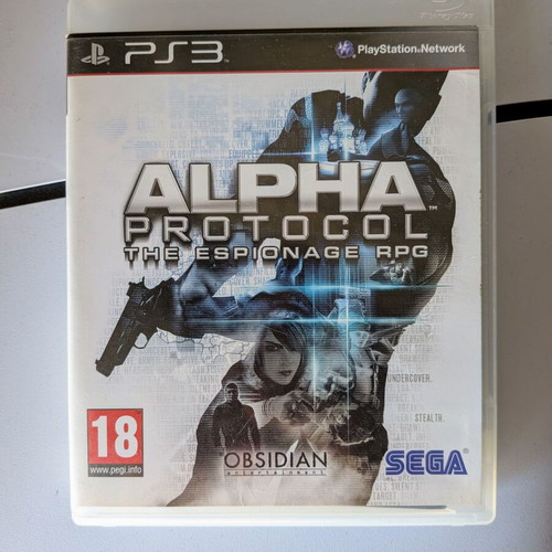 Alpha Protocol PS3 game