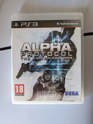 Alpha Protocol PS3 game
