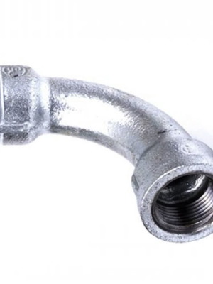 Galvanized 1 1/4 inch female-female elbow pipe Japan