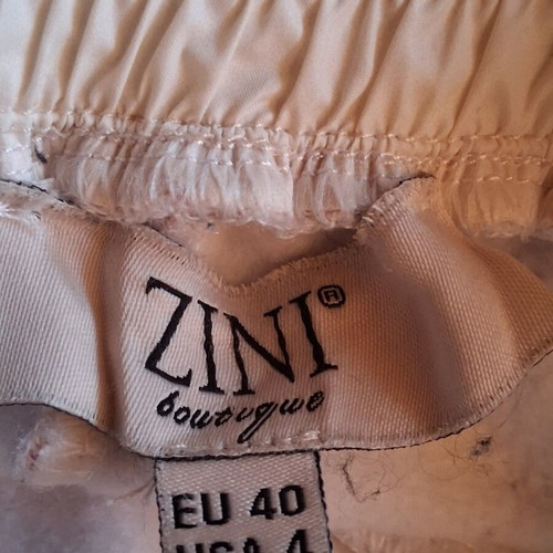 Winter women's set used, beige and brown, fleece lined