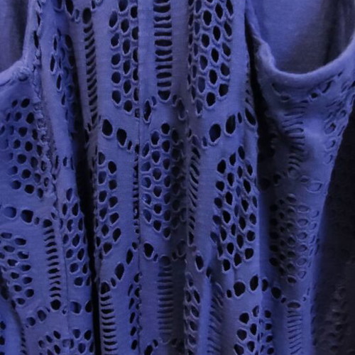 Blue dress like new with mako lining, size XL