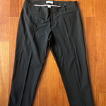 GAP slim cropped trousers, black, size XXL / 44 / 16