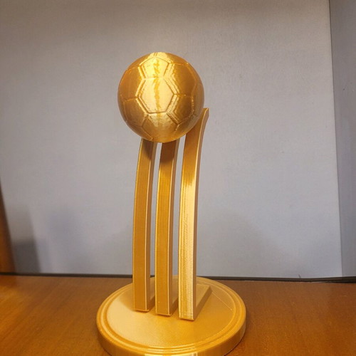 World Cup top player trophy new, height 18cm