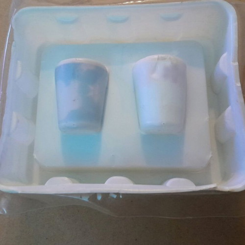 Porcelain thimbles set of 2 like new