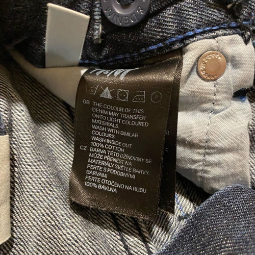 H&M denim pants and shirt set for boy 2-3 years used
