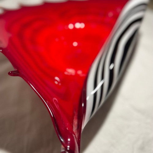 Glass table decor like new