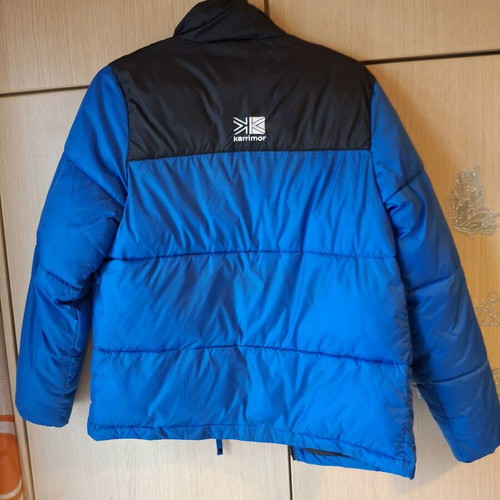 Karrimor Puffer Jacket like new, blue/black, size S