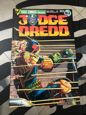 Judge Dredd #8 Quality Comics 1983 new, first edition