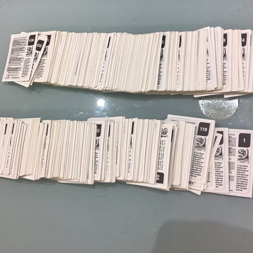 Panini World Cup 2010 stickers, 267 different
